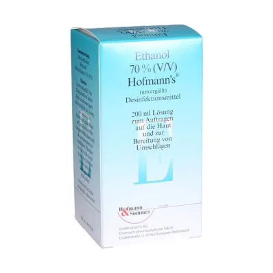 Etanolis 70% V/V Hofmann`s, 200 ml Etanolis 70% V/V Hofmann`s, 200 ml