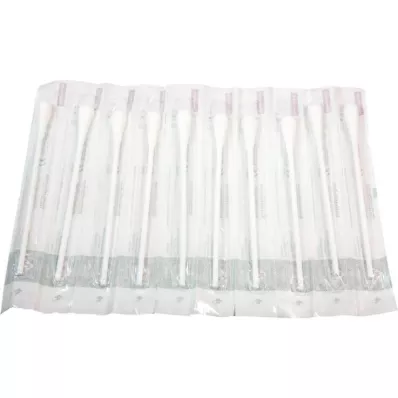 WATTESTÄBCHEN Plastikinė maža galvutė 15 cm sterili, 50X1 vnt