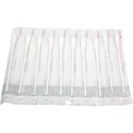 WATTESTÄBCHEN Plastikinė didelė galvutė 15 cm sterili, 10X1 vnt