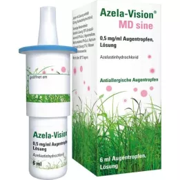 AZELA-Vision MD sine 0,5 mg/ml picături pentru ochi, 6 ml