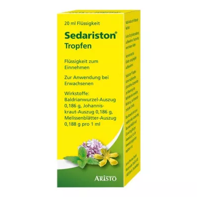Sedariston lašai, 20 ml