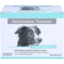 RECONVALES Tonic pentru câini, 6X90 ml