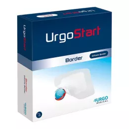 URGOSTART 8x8 cm putplasčio tvarstis žaizdoms, 10 vnt