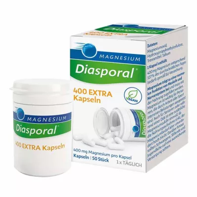 Magnesium Diasporal 400 Extra kapsulės, 50 vnt