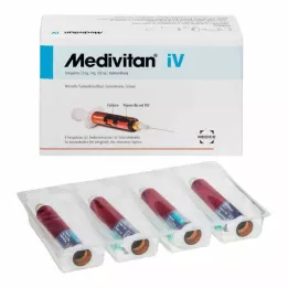 MEDIVITAN iV injekcinis tirpalas dviejų kamerų švirkšte, 8 vnt