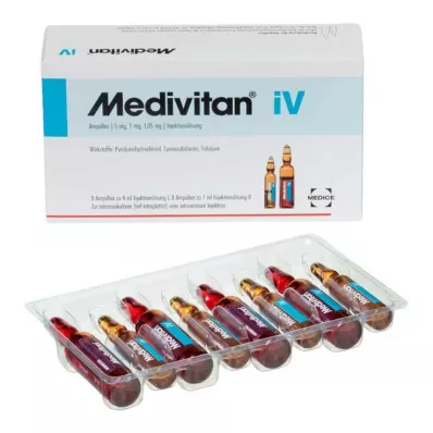 MEDIVITAN iV injekcinis tirpalas amp. poromis, 8 vnt