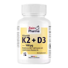 VITAMIN K2 MENAQ7 kapsulės, 60 kapsulių