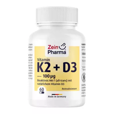VITAMIN K2 MENAQ7 kapsulės, 60 kapsulių VITAMIN K2 MENAQ7 kapsulės, 60 kapsulių