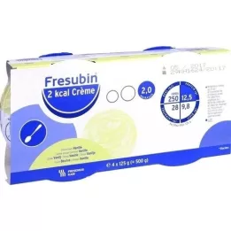 FRESUBIN 2 kcal vanilinio kremo vonelėje, 4X125 g