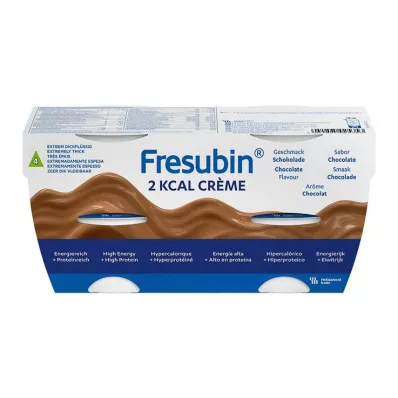 Fresubin 2 kcal grietinėlės šokoladas puodelyje, 24X125 g