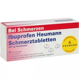 IBUPROFEN Heumann skausmo malšinimo tabletės 400 mg, 30 vnt