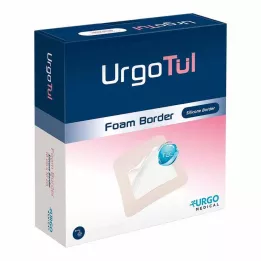 URGOTÜL 8x8 cm dydžio putplasčio tvarstis, 20 vnt