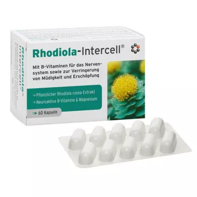 Rhodiola Intercell kapsulės, 60 vnt