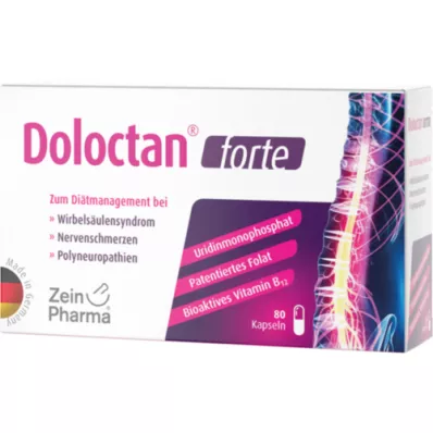 DOLOCTAN forte kapsulės, 80 vnt