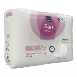 ABENA San 2 Premium įdėklai, 30 vnt