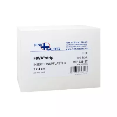 INJEKTIONSPFLASTER Fleece 2x4 cm, 500 vnt