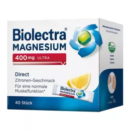 BIOLECTRA Magnis 400 mg ultra Direct Lemon, 40 kapsulių