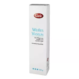 VASELIN baltas Caelo HV-pakuotė aliuminio tūbelė + dėžutė, 100 g