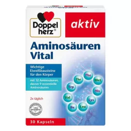 DOPPELHERZ Amino Acids Vital Capsules, 30 kapsulių