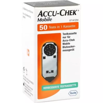 ACCU-CHEK Mobili testų kasetė, 50 vnt