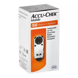 ACCU-CHEK Mobili testų kasetė, 50 vnt