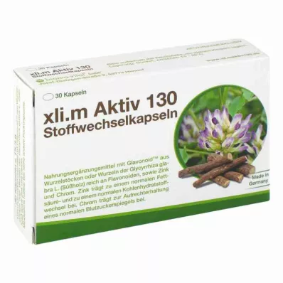 Xlim Active 130 metabolizmo kapsulės (30 vnt.) Xlim Active 130 metabolizmo kapsulės (30 vnt.)