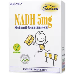 NADH 5 mg kapsulės, 60 vnt