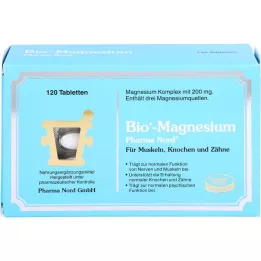 BIO-MAGNESIUM Pharma Nord tabletės, 120 kapsulių