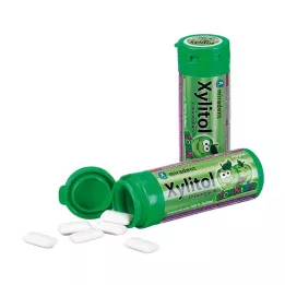 MIRADENT Ksilitolio kramtomoji guma vaikams, 30 g