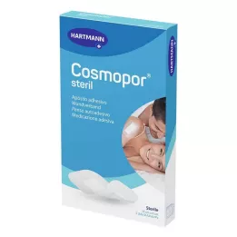 COSMOPOR Sterilus žaizdų tvarstis 8x15 cm, 5 vnt