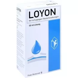 LOYON žvynuotos odos ligoms gydyti Tirpalas, 50 ml
