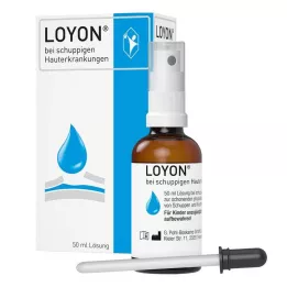 LOYON žvynuotos odos ligoms gydyti Tirpalas, 50 ml