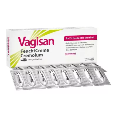 Vagisan Moist Cream Cremolum, 16 vnt