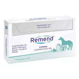 REMEND Ragenos akių priežiūros gelis šunims, katėms ir arkliams, 6X3 ml