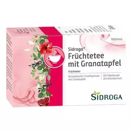 SIDROGA Sveikatingumo vaisių arbata su granatų filtru, 20X2,0 g