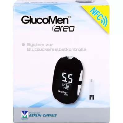 GLUCOMEN Areo gliukozės kiekio kraujyje matuoklio rinkinys mmol/l, 1 vnt