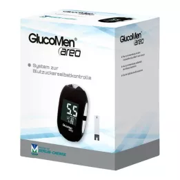 GLUCOMEN Areo gliukozės kiekio kraujyje matuoklio rinkinys mmol/l, 1 vnt