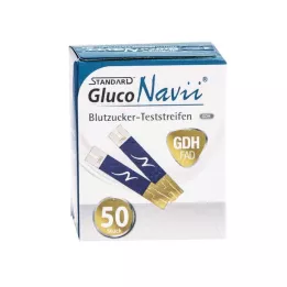 SD Gluconavii Gdh cukraus kiekio kraujyje tyrimo juostelės, 1x50 vnt