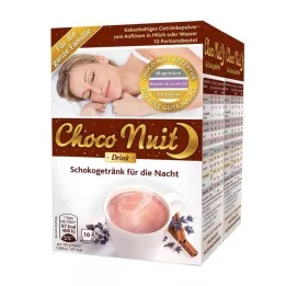 CHOCO NUIT Geros nakties šokoladinio gėrimo milteliai, 20 vnt