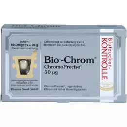 BIO-CHROM ChromoPrecise 50 μg Pharma Nord dengtos tabletės, 60 vnt