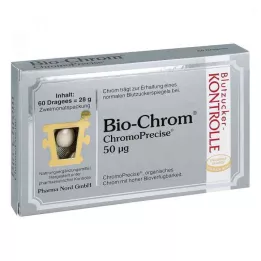 BIO-CHROM ChromoPrecise 50 μg Pharma Nord dengtos tabletės, 60 vnt