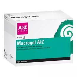 Macrogol AbZ milteliai geriamajam tirpalui ruošti, 20 vnt