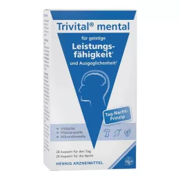 TRIVITAL Mentalinės kapsulės, 56 vnt