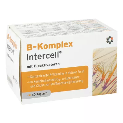 B-complex Intercell kapsulės, 60 vnt B-complex Intercell kapsulės, 60 vnt