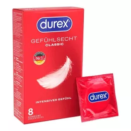 DUREX Jautrūs prezervatyvai, 8 vnt