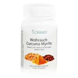 WEIHRAUCH CURCUMA Miros Floramed kapsulės, 60 kapsulių