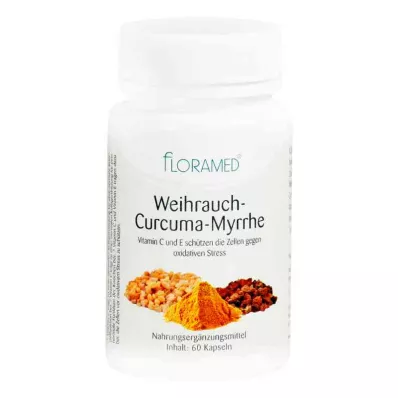 WEIHRAUCH CURCUMA Miros Floramed kapsulės, 60 kapsulių WEIHRAUCH CURCUMA Miros Floramed kapsulės, 60 kapsulių
