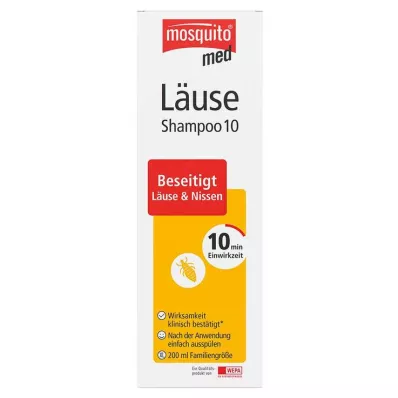 mosquito® med utėlių šampūnas 10, 200 ml