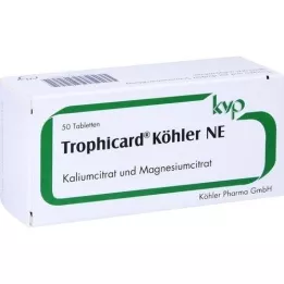 TROPHICARD Köhler NE Tabletės, 50 vnt