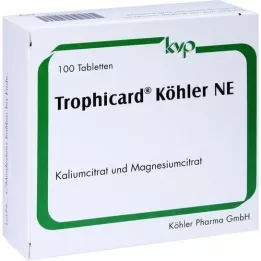 TROPHICARD Köhler NE Tabletės, 100 vnt